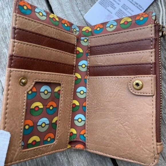 NWT Loungefly Pokémon Camper Patch Backpack & Wallet Set - Picture 7 of 7